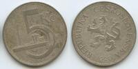 Tschechoslowakei 5 Korun G0560 - Czechoslovakia -
