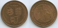 Deutschland Bundesrepublik Bronzemedaille GY263 - Autobahn-Einweihung Dänemark-Schleswig-Holstein - Vereins- u. Westbank -