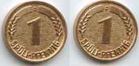 Deutschland Bundesrepublik Glücksmünze Werbemedaille Werbemarke L2063 - 1 Spüli-Pfennig Glücksbringer -
