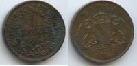 Baden-Durlach Großherzogtum 1 Kreuzer G14229 - Friedrich I. Großherzog 1852-1907 German States -