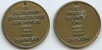 Deutschland Bundesrepublik Niedersachsen Medaille M3804 - Hannover 13. Deutscher Evangelischer Kirchentag -