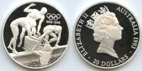 Australien 20 Dollars GB1356 - Schwimmer 100 Years Olympic Games 1896-1996 Proof -