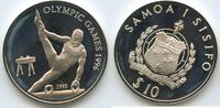 Samoa 10 Tala GB1364 - Sommer Olympiade 1996 Atlanta Gymnast Tanumafili II. -