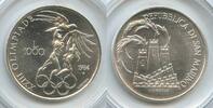 San Marino 1000 Lire Silber G1701 - Los Angeles XXIII Olympiade Summer Olympics -
