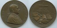 Vatikan Italien-Kirchenstaat Große Bronzemedaille GX641 - Papst Pius XI. 1922-1939 Arma Veritatis -