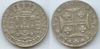Portugal 400 Reis Silber GB1238 - Cruzado Novo - João Prince Regent 1799-1816 -