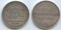 Deutschland Bundesrepublik Bayern Silbermedaille GX965 - Augsburg Geburtsstätte des Dieselmotors M.A.N - 500 Grossdieselmotoren -