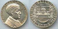Österreich Silbermedaille M#7418 - Baden Stadterhebung 1480-1980 Kaiser Friedrich III. -