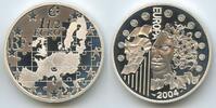 Frankreich 1½ Euro Silber (1,5 Euro) PA260 - Enlargement of the European Union France -