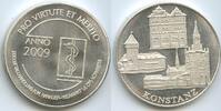 Deutschland Bundesrepublik Baden-Württemberg Medaille von R.W. Hanauer-Nürnberg GY423 - Pro Virtute et Merito - Konstanz - Äskulapstab -