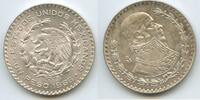 Mexiko Un Peso (1 Peso) Silber GS982 - Adler & Schlange Mexico -