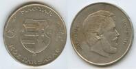 Ungarn 5 Forint Silber H0379 - Kossuth 1802-1894 Hungary Magyar Köztársaság -