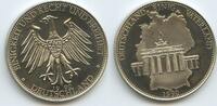 Deutschland Bundesrepublik Medaille M1057 - Berlin Brandenburger Tor - Einigkeit Recht Freiheit -