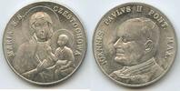 Vatikan - Polen Tschenstochau Religiöse Medaille M3689 - Papst Johannes Paul II. - Maria S.S. Czestochowa Vaticano -
