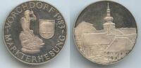 Österreich Oberösterreich Silbermedaille M1092 - Vorchdorf Markterhebung -