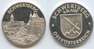 Österreich Oberösterreich Silbermedaille M1096 - Schwertberg a.d. Aist -