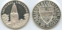 Österreich Oberösterreich Silbermedaille M#3322 - Freistadt Linzertor -