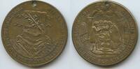 Deutschland Breslau Schlesien Taufmedaille PA301 - Aarons Wunderstab - Heilige Taufe -