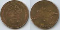 Jurassic Park The Lost World Medaille M#7405 - Stegosaurus Dinosaurier Tetley Dino -