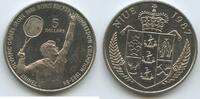 Niue 5 Dollars G0313 - Boris Becker Tennis Wimbledon Champion 1985-1986 - Olympiade Seoul 1988 -