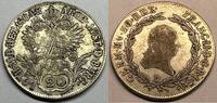 RDR Österreich Ungarn 20 Kreuzer Silber M#5842 - Franz II. 1792-1835 Austria Hungary -