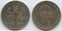 Sachsen-Albertinische Linie 1 Sterbetaler Silber S0013 - Friedrich August II. 1836-1854 -