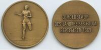 Deutschland Bundesrepublik Hessen Medaille PA500 - 3.Volkslauf des Landkreises Fulda -