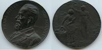 Große Bronzemedaille geschwärzt 1886 Österreich Kaiserreich Böhmisch-Aicha M#0312 - 50jährige Firmenjubiläum Franz Ritter von Schmitt 1816-1883 S...