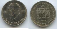 Deutsche Demokratische Republik DDR Medaille Pablo Neruda 1904-1973 Ø 26,5 mm GY1231 - Wir schwören fortzusetzen deinen Weg bis zum Sieg des Volkes ??? -