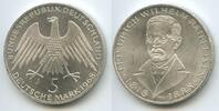 Deutschland Bundesrepublik 5 Mark Silber S0455 - 150th Anniversary of birth Friedrich Wilhelm Raiffeisen 1818-1888 BRD -