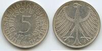 Deutschland Bundesrepublik 5 Mark Silber S0466 - Silberadler Germany Federal Republic Eagle BRD -