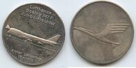 Deutschland Bundesrepublik Silbermedaille PA521 - Lufthansa Boeing 747 F Jumbo Frachter Ersten Linienflug 19.4.1972 -