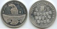 Deutschland Bundesrepublik Medaille M008 - 100 Jahre Hamburger Elbtunnel - Die deutschen Prägestätten -