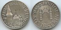 Deutschland Bundesrepublik Hessen Silber Erinnerungsmedaille GX540 - Sonnenhof Königstein mit Gravur 3.10.92 - Königstein im Taunus -