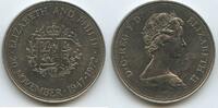 Großbritannien Great Britain United Kingdom 25 Pence GS1168 - Silver Wedding Anniversary 1947-1972 Elisabeth II. -