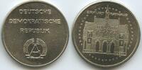 Deutsche Demokratische Republik DDR Medaille nd. PA610 - Erfurt Rathaus Thüringen Vorzüglich - Unzirkuliert