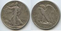 Vereinigten Staaten von Amerika Half Dollar Walking Liberty Silber 1936 H0560 - USA United States of America VF