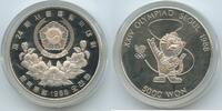 Südkorea 5000 Won Silber G3803 - Tiger Maskotchen Olympia Seoul 1988 Proof South Korea -