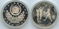 Südkorea 10000 Won Silber G38196 - Volleyball Olympide Seoul 1988 Diving Korea South -