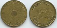 Finnland Medaille Souvenir Token nd. G16421 - Osuuskassan Onnenraha - Nuorisotili Auttaa Alkuun Finland EF