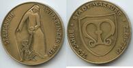 Deutschland Bundesrepublik Hessen Bronzemedaille G13160 - 750 Jahre Stadt Marburg - St.Elisabeth wirket in der Welt -