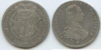 Italien Toskana Florenz 1 Francescone Silber (10 Paoli) GB1262 - Pietro Leopoldo 1765-1790 - Italy Tuscany -