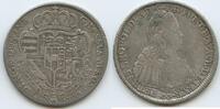 Italien Toskana Florenz 1 Francescone Silber (10 Paoli) 1770 PISIS GB1263 - Pietro Leopoldo 1765-1790 - Italy Tuscany VF