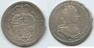 Italien Toskana Florenz ½ Francescone Silber (5 Paoli) GB1269 - RAR Francis II 1737-1765 - Italy Tuscany -