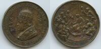 Religiöse Medaille Medaille Ökumenisches Konzil M#7416 - Auf den Beginn des 1.Vatikanischen Konzil - Papst Pius IX. 1846-1878 -
