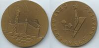 Tschechoslowakei Große Bronzemedaille M#0044 - Československý rozhlas Czechoslovakia -