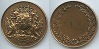 Frankreich Große Bronzemedaille GY489 - Ville de Valenciennes France - Gravur C.P.V. -