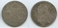 RDR Österreichische Niederlande 1 Kronentaler (Crocione) Silber GB1349 - RAR - Franz II. 1792-1835 Böhmen Prague Austria -