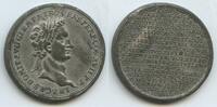Römische Kaiserzeit Antike Zinnmedaille M#5973 - Titus Flavius Domitianus -