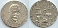 Österreich Vorarlberg Kennelbach bei Bregenz Große Silbermedaille nd. 1973 M#0314 - Friedrich Wilhelm Schindler 1856-1920 - Erstes elektrisches L...